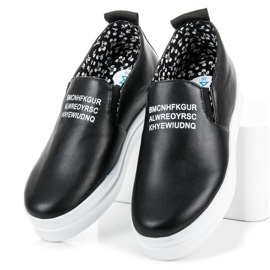 Mckeylor Sneakers slip-on sulla piattaforma nero 2