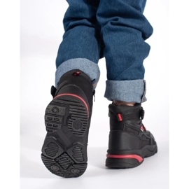 Stivali da ragazzo neri isolanti nero 1