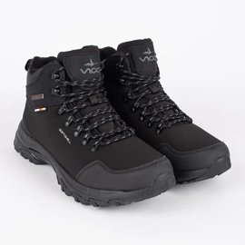 Vico Scarpe da trekking alte da uomo nere nero 1