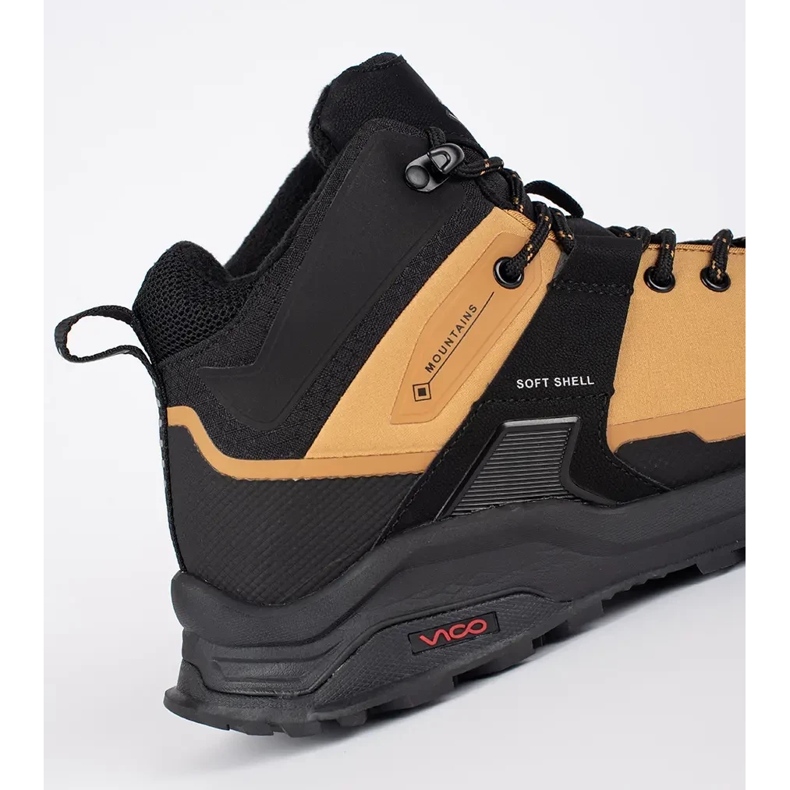 Vico Scarpe da trekking alte da uomo marroni marrone 2