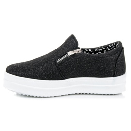 Mckeylor Sneakers con glitter nero 1