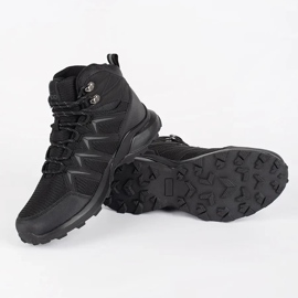 Vico Scarpe da trekking da uomo isolate nere nero 1