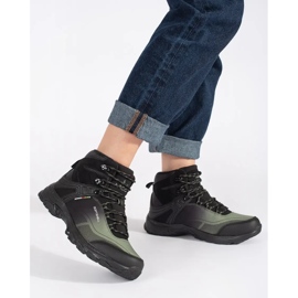 Vico Scarpe da trekking nere e verdi verde 1