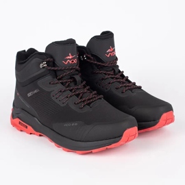 Vico Scarpe da trekking da uomo nere e rosse nero 1