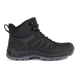 Vico Scarpe da trekking alte da uomo nere nero 1