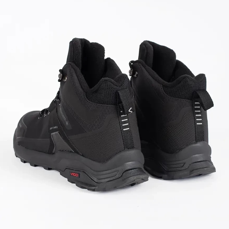 Vico Scarpe da trekking da uomo nere nero 1