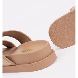 Goodin BEIGE FLIP FLIP DONNE DONNE con fibbie 1