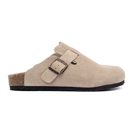 Goodin Flip in pelle da donna leggera beige 2