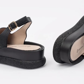 Goodin Sandali da donna comodi neri nero 1