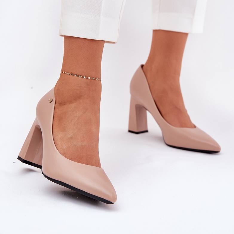 Vinceza Eleganti pompe sul Vincez 62221 Barb beige 2