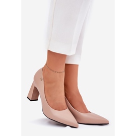 Vinceza Eleganti pompe sul Vincez 62221 Barb beige 1