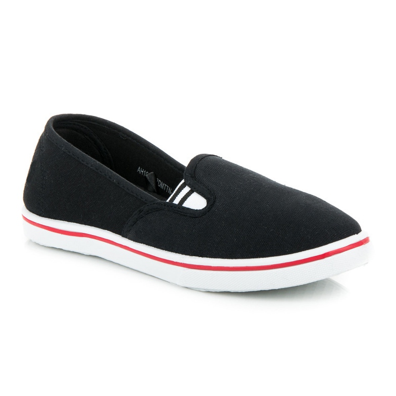 Mckeylor Sneakers nere senza lacci nero 1