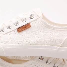 Big Star Star Women's Sneakers con Pattern W274925 White bianco 2