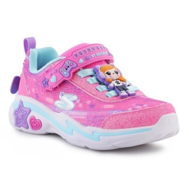 Skechers Schechers Sunggle Sneaks Schech Squad 302214L-PKMT Scarpe rosa 1