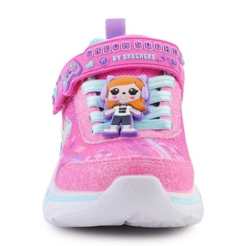 Skechers Schechers Sunggle Sneaks Schech Squad 302214L-PKMT Scarpe rosa 2