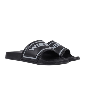Wrangler Averell Slider Low 20251042 25Y Black Flip -Flops nero 1