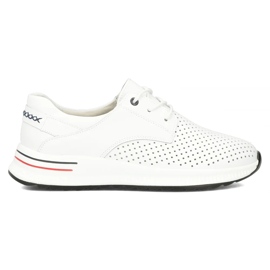 Sneaker in pelle Filippo DP6022/25 bianco 1