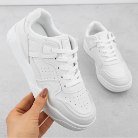 White News 6781 Scarpe sportive bianco 1