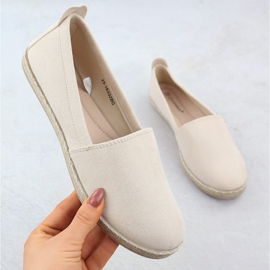 Espadrilles Women's Insered Suede Beige Potocki Py16332 1