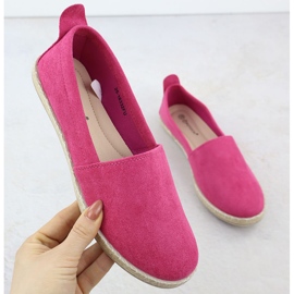 Espadrilles Women's Slip -in Suede Fuchsia Potocki Py16332 rosa 1