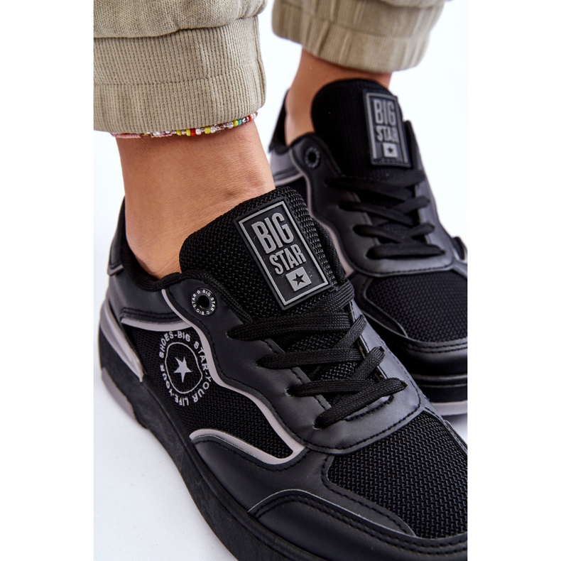 Women's Big Star LL2744443 Scarpe sportive per la condivisione nera nero 1