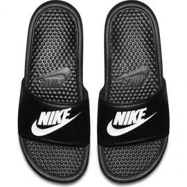 Nike Benassi JDI 343880 090 Black Flip -Flops nero 2