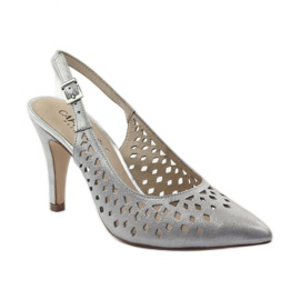 Scarpe da donna décolleté Caprice 29612 grigio 1