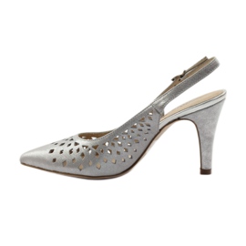 Scarpe da donna décolleté Caprice 29612 grigio 2