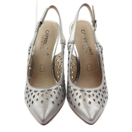 Scarpe da donna décolleté Caprice 29612 grigio 4