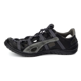 Olivier Scarpe per biciclette in pelle maschile 262kz nero 1