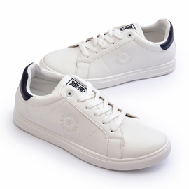 Sneakers Basse da Uomo Eco Pelle Big Star NN174282 Bianco bianca 2