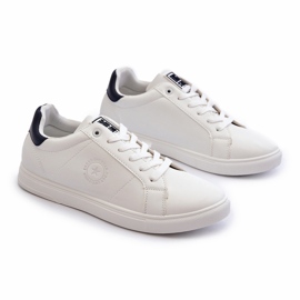 Sneakers Basse da Uomo Eco Pelle Big Star NN174282 Bianco 4