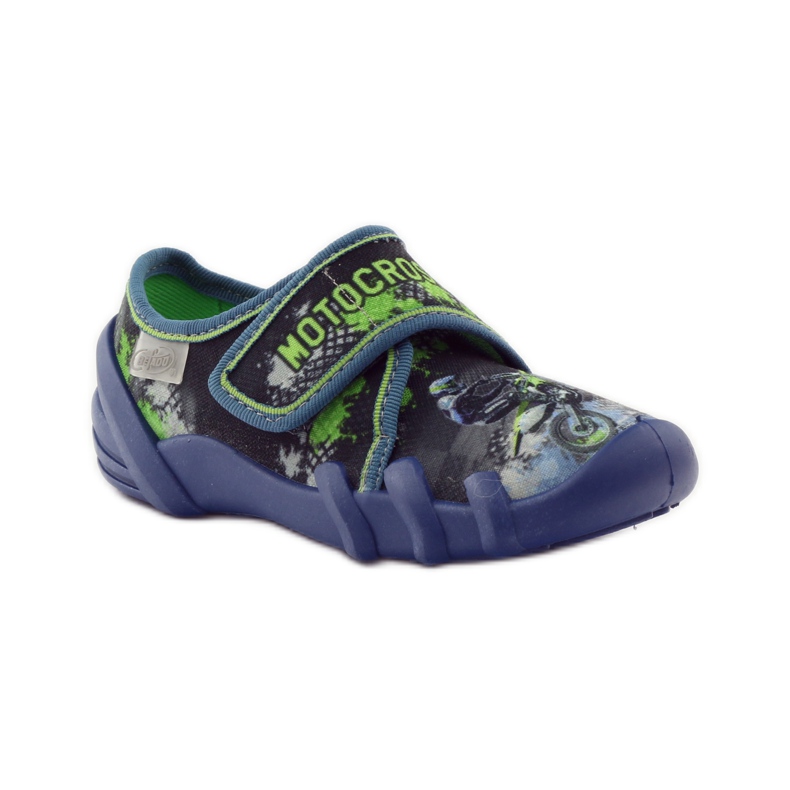 Befado scarpe per bambini pantofole sneakers 273x226 blu navy verde 1