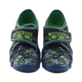 Befado scarpe per bambini pantofole sneakers 273x226 blu navy verde 4