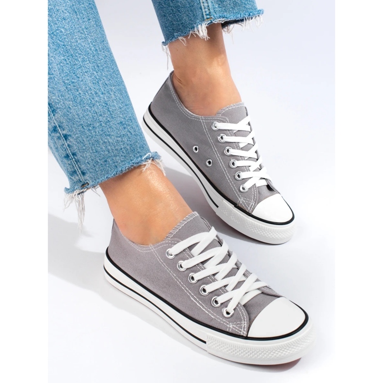 J. Star Sneakers grigie classiche grigio 1