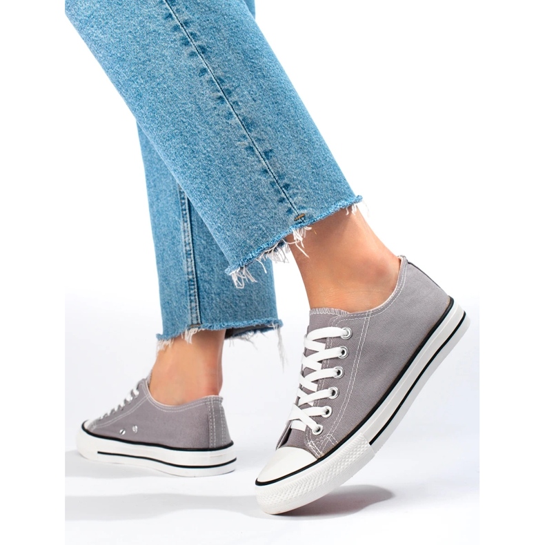 J. Star Sneakers grigie classiche grigio 2