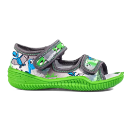 Pantofole Viggami per ragazzi verde 2