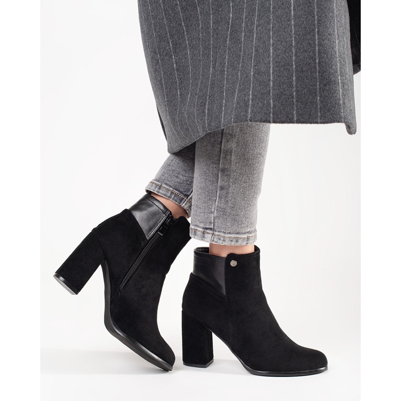 Goodin Stivaletti in camoscio nero 1