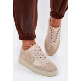 Scarpe eco-beige eco-beige eco d'oro 1