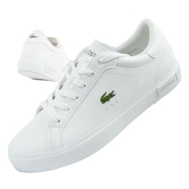 SCARPE DI POWERCOURT LACOSTE 0721 741SUJ001421G BIANCO 1