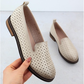 Scarpe da lavoro da donna Lords Beige Potocki SZ12592 1