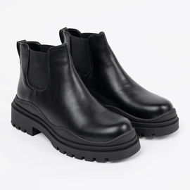 Stivaletti da donna Shelovet con plateau beige 2