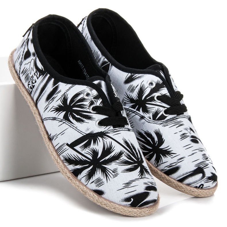 Mckeylor Sneakers allacciate NERE E BIANCHE bianca nero 1