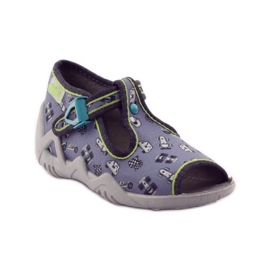 Ciabatte Befado 217p092 cacciatori verde grigio nero bianco 1