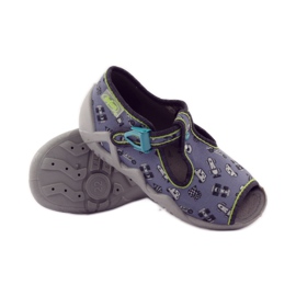 Ciabatte Befado 217p092 cacciatori verde grigio nero bianco 3