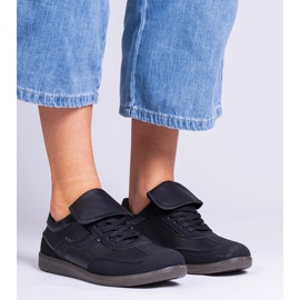 Sneaker nera bassi nero 1