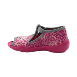 Pantofole pantera Befado 213P100 rosa gattino 2