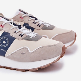 Sneaker in pelle scamosciata maschile sulla piattaforma di sistema Hi-Poliish Hi-Poliish RR174471 Big Star RR174471 grigio 2