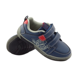 American Club Sneaker sportive americane CA51 in velcro rosso multicolore grigio 3