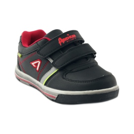 American Club Scarpe sportive ADI con velcro americane CA51 rosso verde grigio nero 1